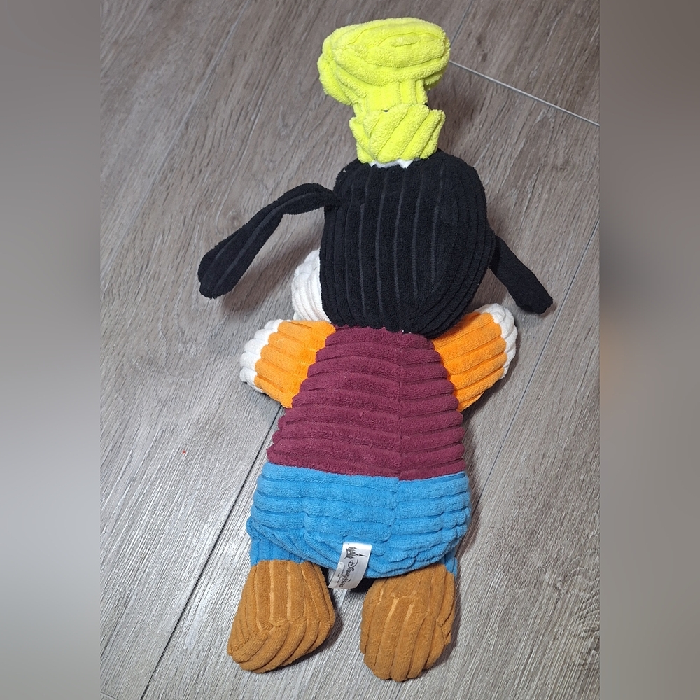 Vintage? Goofy 18 Inch Wide Wale Corduroy Disney Parks Stuffy Plush - Picture 3 of 7